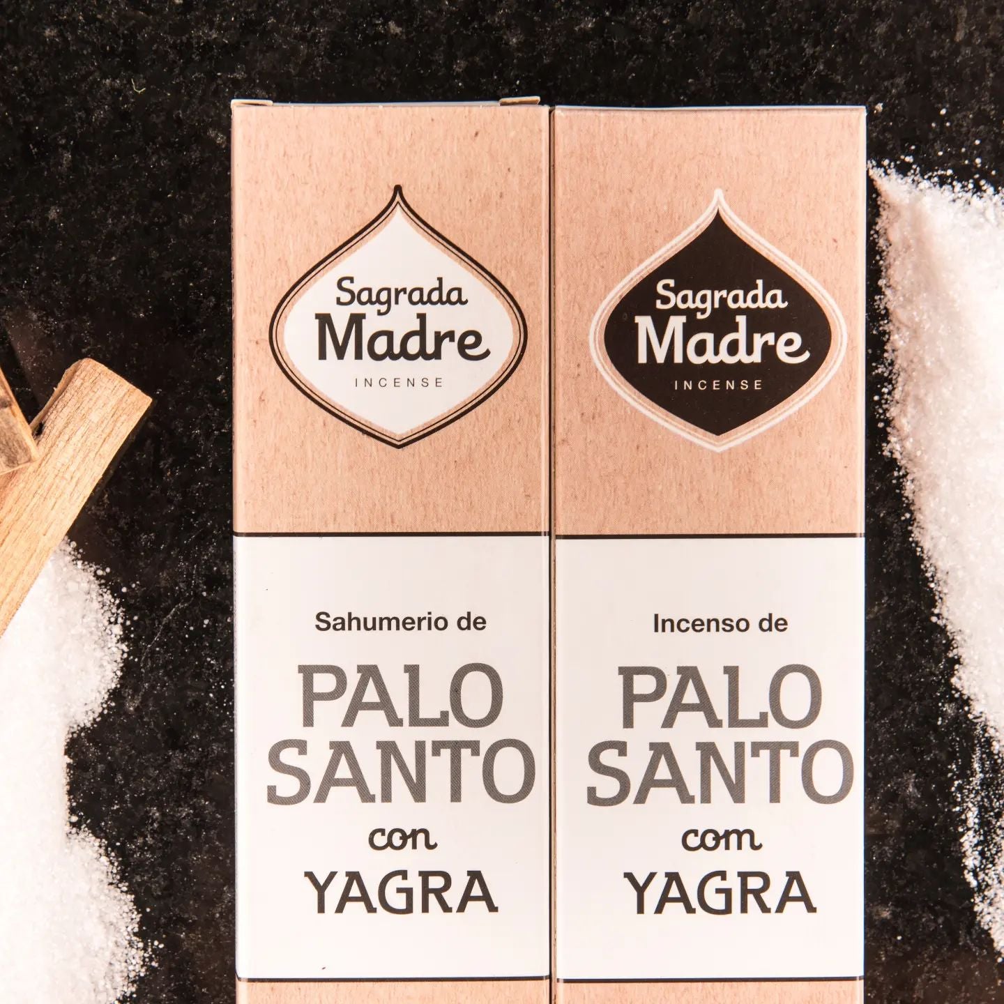 Sahumerio Palo Santo con Yagra - Sagrada Madre